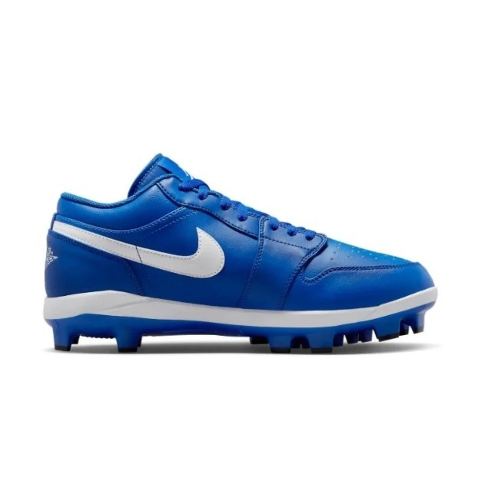 Nike Air Jordan 1 Retro MCS Low Game Royal White‎ Baseball Cleats CJ8524-401 11